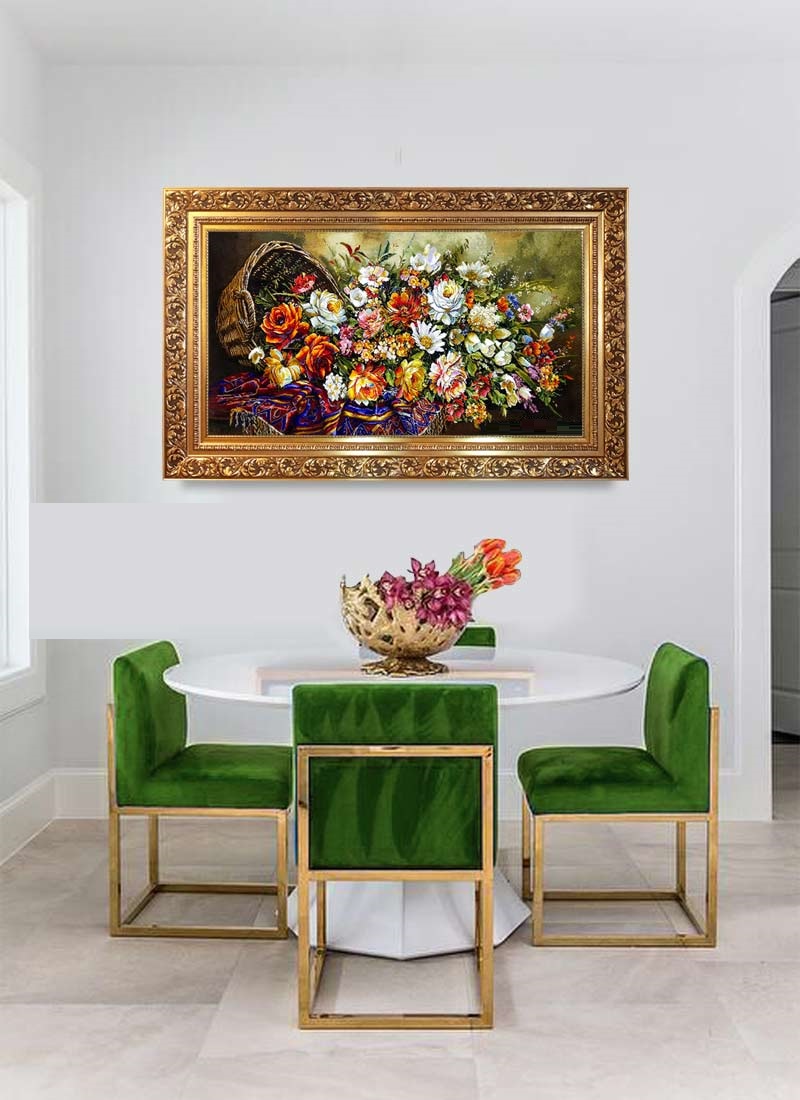 تابلو فرش سبدگل اعلا